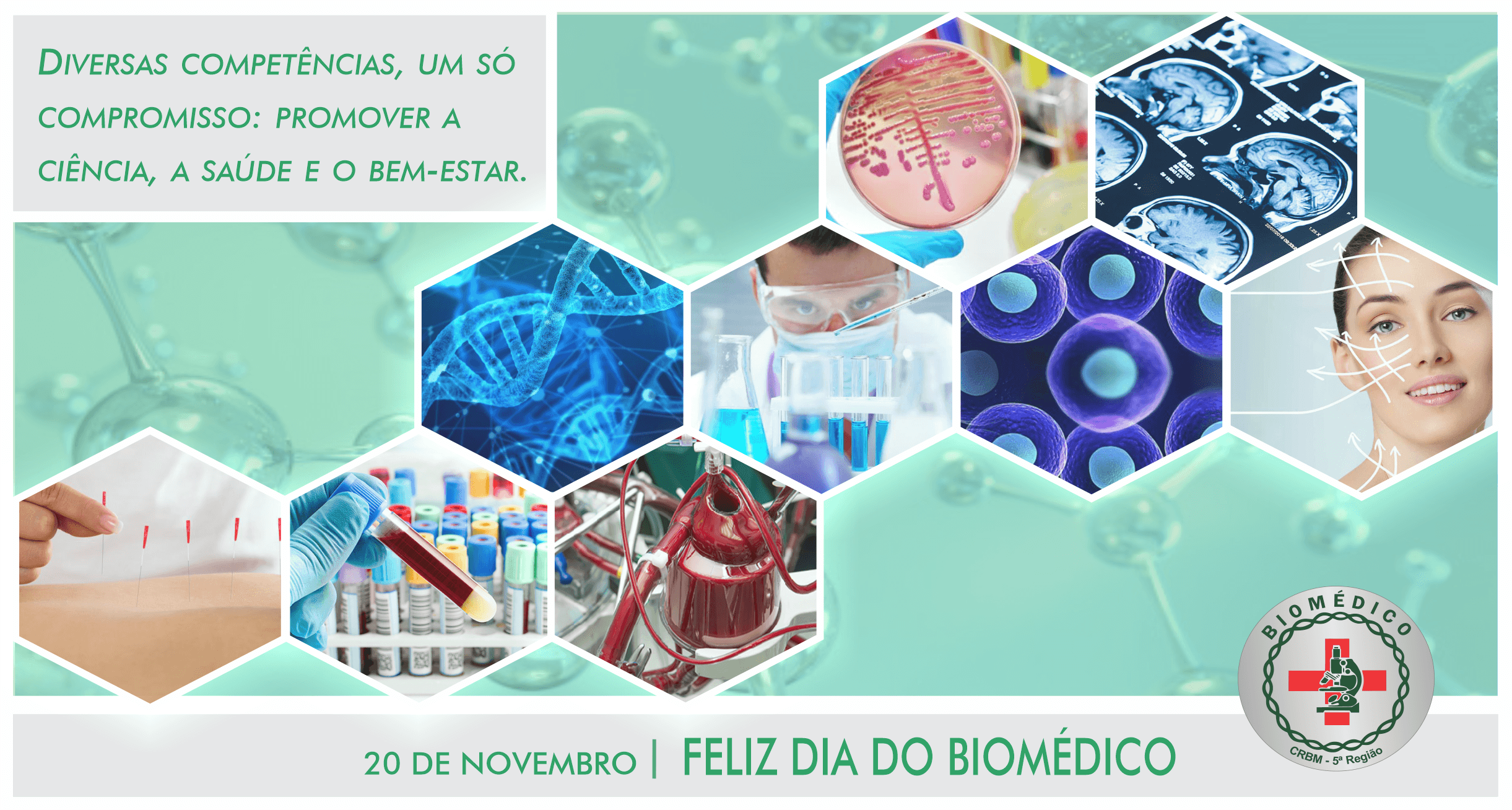 Feliz dia do biomédico!