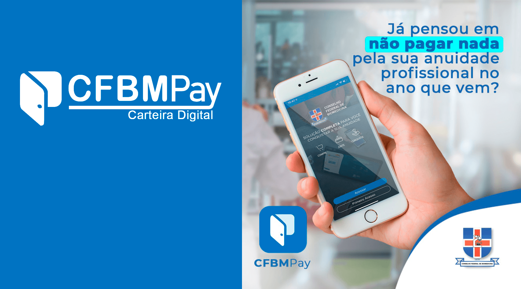 CFBMPay: o cashback da Biomedicina que dá desconto na anuidade