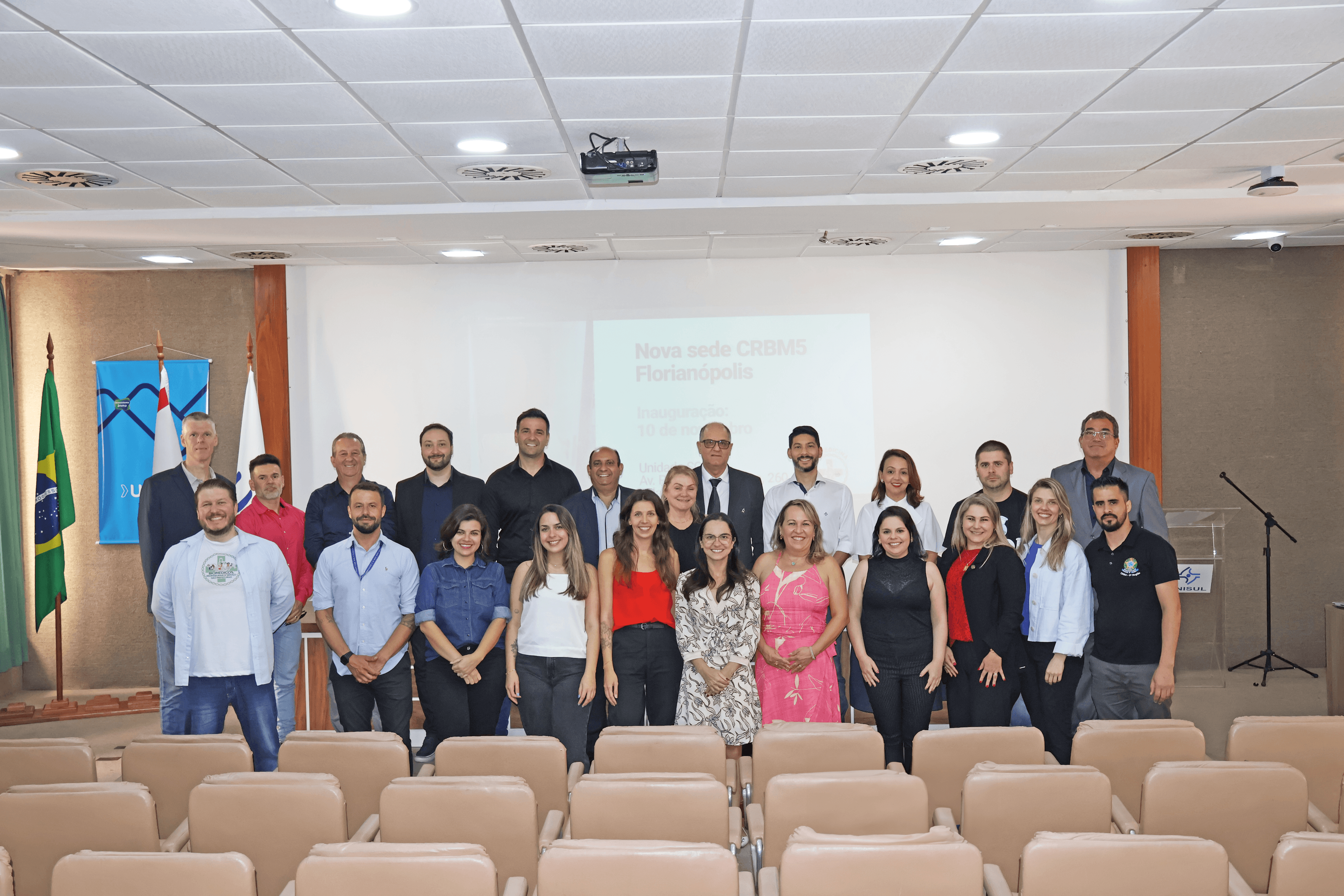 Sessão plenária inaugura unidade de Florianópolis