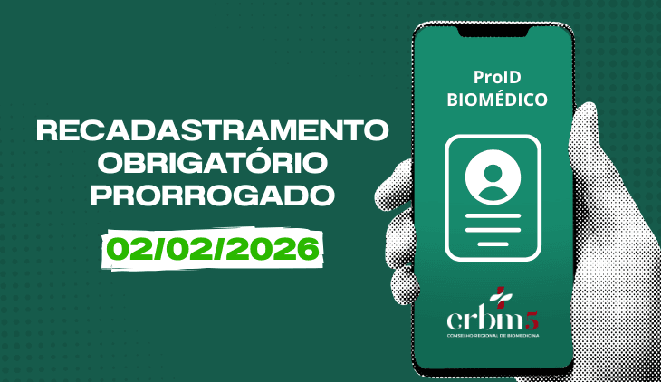 Recadastramento obrigatório até 02/02/2026