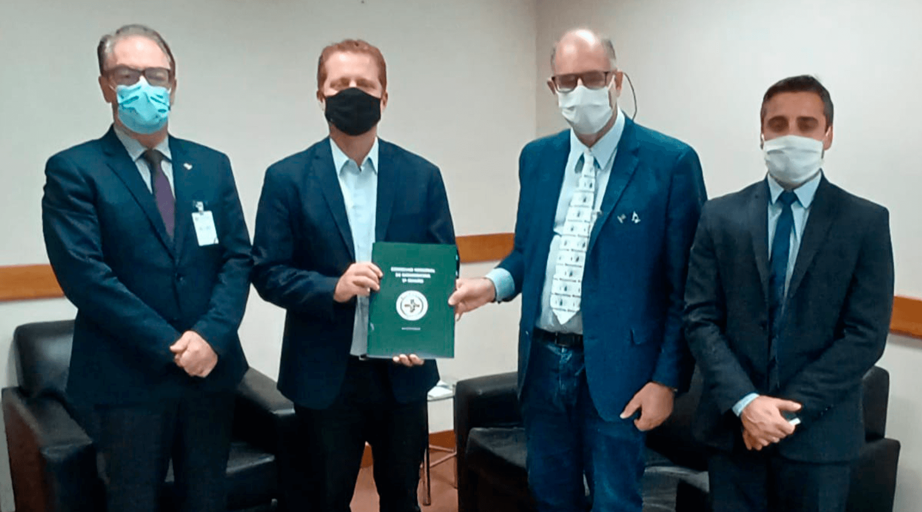 CFBM e CRBM-5 têm audiência com MPRS