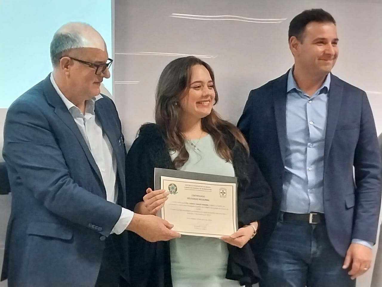 CRBM 5 nomeia delegada durante palestra em Caxias do Sul