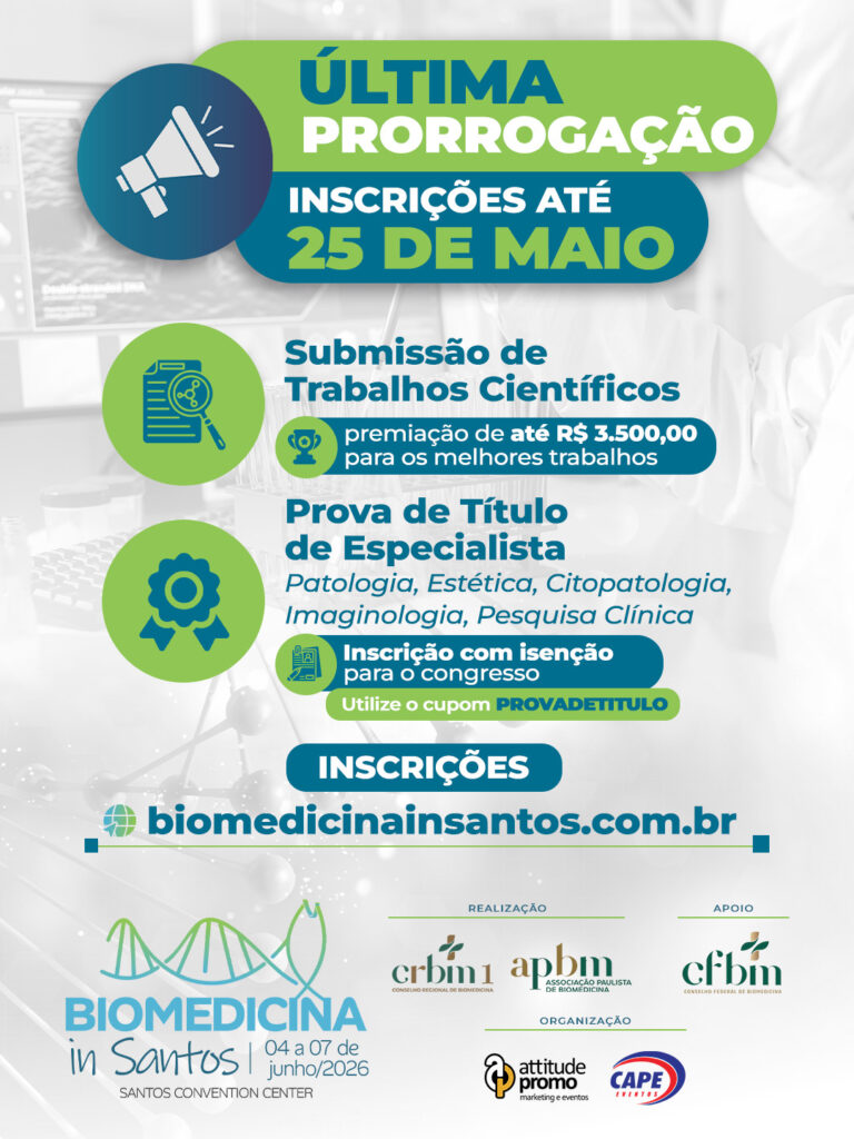 Biomedicina in Santos Flyer