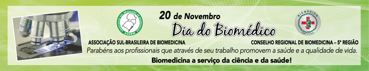 Dia do Biomédico - Publicação no Jornal 2
